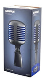 Micrófono Unidyne Shure Super 55 Color Cromado/Azul