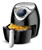 Freidora De Aire Ayr Fryer Power Oven Digital 3.5 Litros Negro