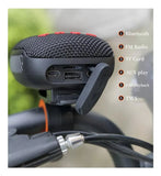 Parlante Para Bicicleta Portátil Tg-392 Rojo