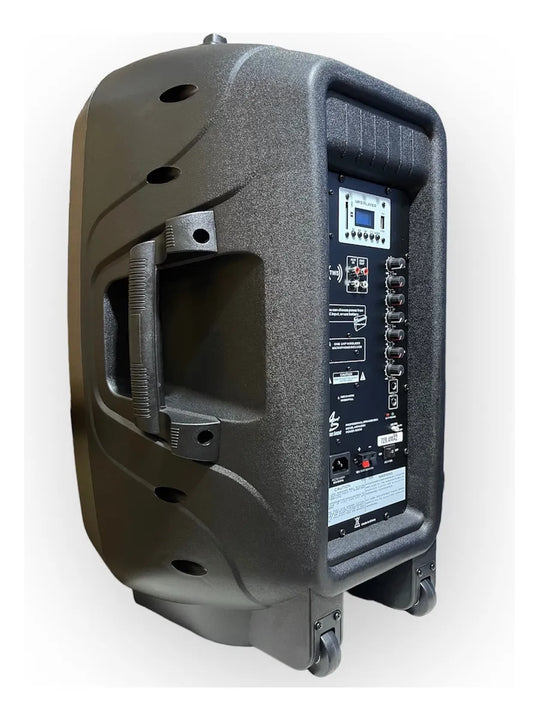 Cabina Activa Recargable American Sound 15pulgadas + Mic