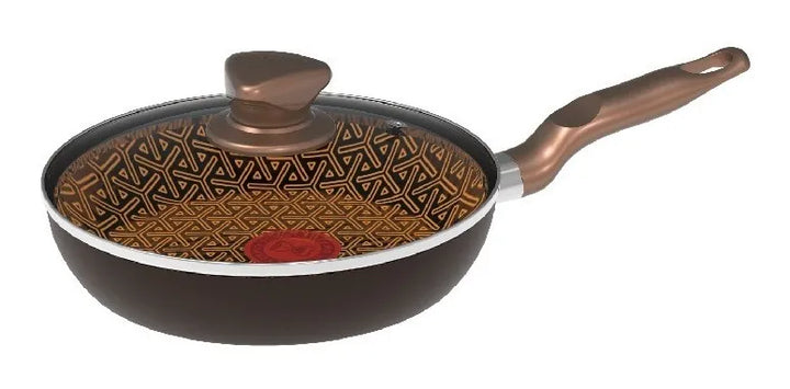 Sarten Color Marrón Oscuro