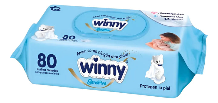 Toallitas Winny Sensitive Rn 80