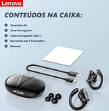 Auriculares Bluetooth 5.3 Lenovo Xt80 Thinkplus negros