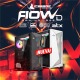 Gabinete Gamer Iceberg Flow D Blanco 4 Ventiladores Argb