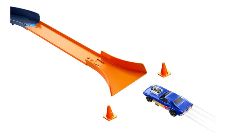 Juego De Pistas Rc Hot Wheels Con Vehículo Y 30 Piezas