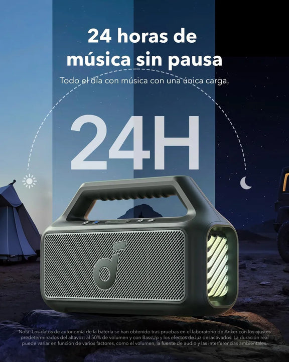 Bocina Anker SoundCore Motion Boom Plus IPX 7 color verde