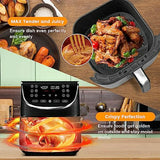 Sartén Grill Para Air Fryer Gourmia Gaf''