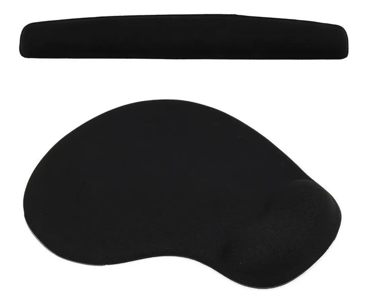 Practico Combo Descansa Brazo - Pad Mouse En Gel Negro
