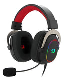 Auriculares Gamer Redragon Gamer Zeus X H510 Rgb Led Usb Negro