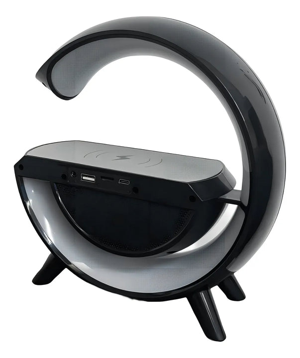 Lámpara de altavoz G Sound Box, cargador de inducción Rgb Bt A, color blanco