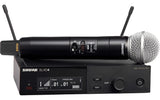 Micrófono Inalambrico Shure Slxd24/sm58 H5 Profesional Origi Color Negro