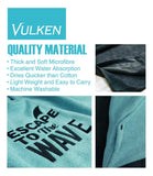 Vulken Toalla De Playa Con Capucha Grande