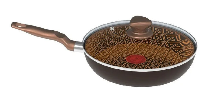 Sarten Color Marrón Oscuro