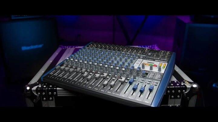 Presonus Studiolive Ar16c Mixer / Interfaz 16 Canales Usb-c