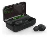 Fone de ouvido in-ear sem fio TWS F9-5 BTH-F9-5 negro