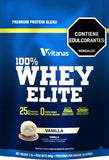 Proteina Whey Elite 100% - 2lbs + Termo + 3 Energizantes Sabor Vainilla + Termo Nutriciononline