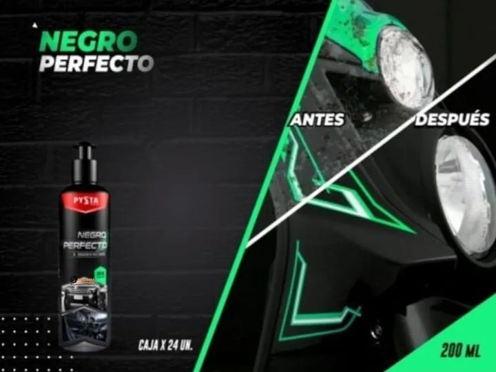 1 Renovador De Piezas Negro Perfecto X 200ml Carro Universal