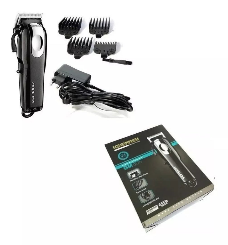 Cortadora de pelo Geemy GM-805 negra 100V/240V