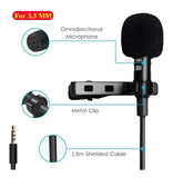 Microfono Manos Libres Clip Celular Gamer Blogger Telefono Color Negro