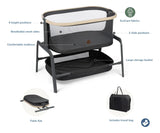 Cuna Colecho Portátil Ajustable Con Almohadilla Y Almacenaje