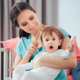 Juego De Cepillo Y Peine Para Bebes Suaves Y Naturales.