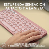Logitech Combo Bluetooth: Teclado K380s + Mouse M196, Rosa