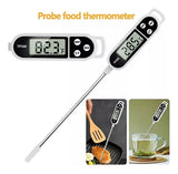 Termometro Digital Alimentos Comida Sonda Carnes Temperatura Color Blanco