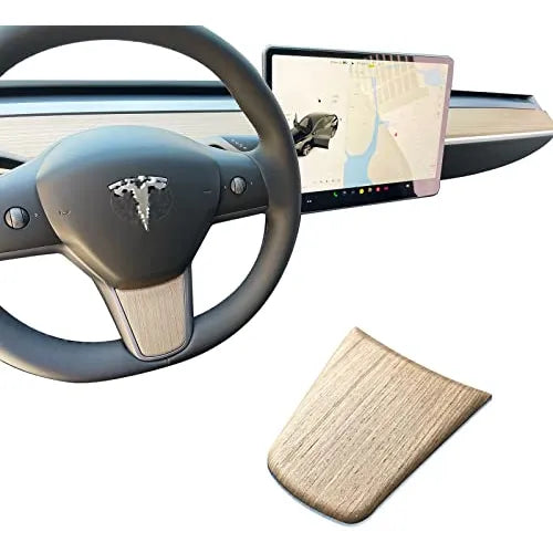 Leeogench Real Wood Tesla Modelo 3 Modelo Y Accesorios Cubie