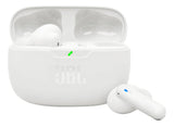 Auriculares inalámbricos Bluetooth Jbl Wave Beam 2, color blanco