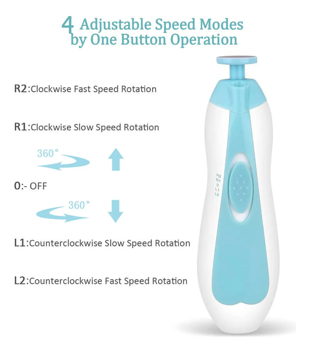 Cortaunas Electrico Para Bebes: Kit Electrico Para Recortar