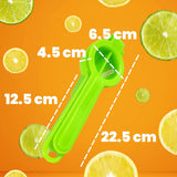 Exprimidor De Limon Manuel Plastico Citricos Cocina C159 Color Naranja