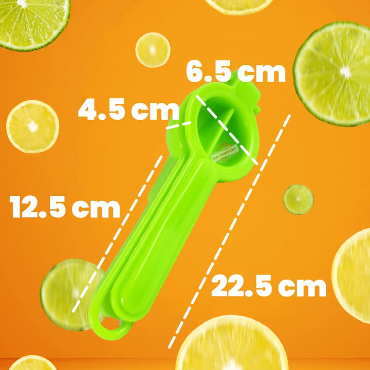 Exprimidor De Limon Manuel Plastico Citricos Cocina C159 Color Naranja