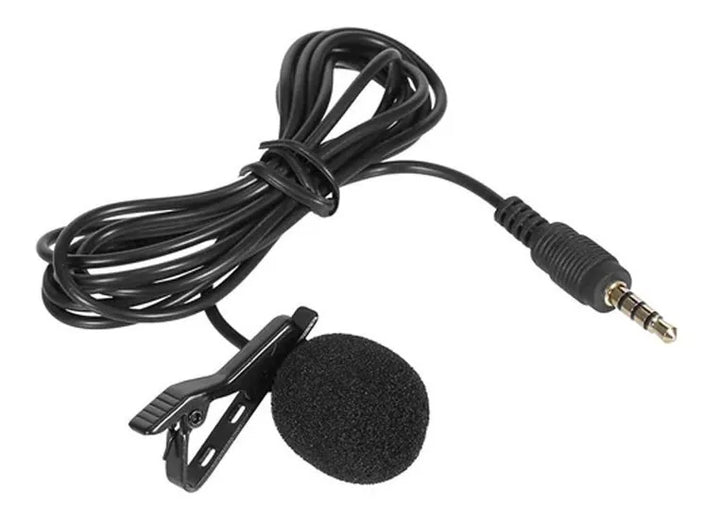 Microfono Corbata Jack 3.5 Clip Grabar Audios Videos Celular