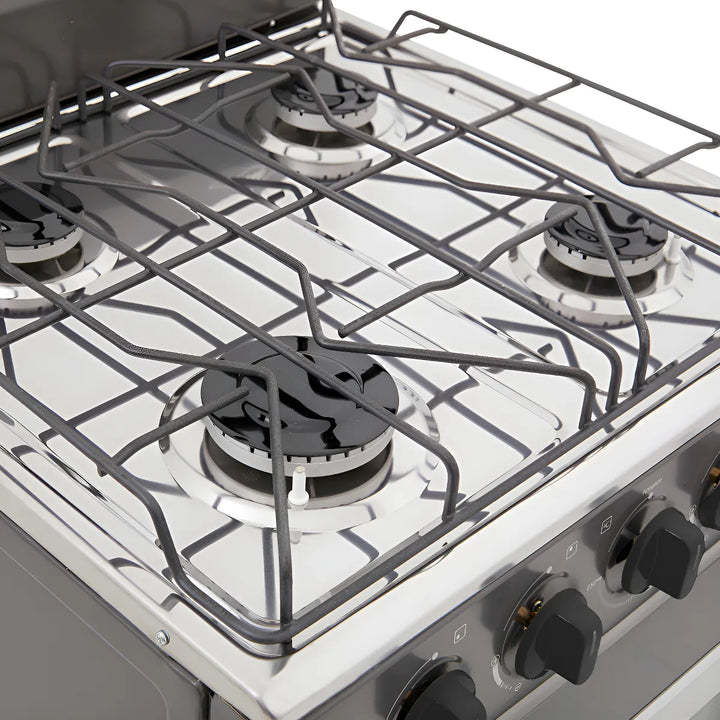 Estufa Romero Torre Haceb 50 Cms Gas Natural Plata Color Gris