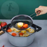 Colador Tamizador Harina 15,5cm Acero Inoxidable Mango Acero