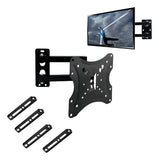 Soporte Tv Brazo Home Desing - 117B-2 14 a 55 Pulgadas Peso Max 50kg Color Negro