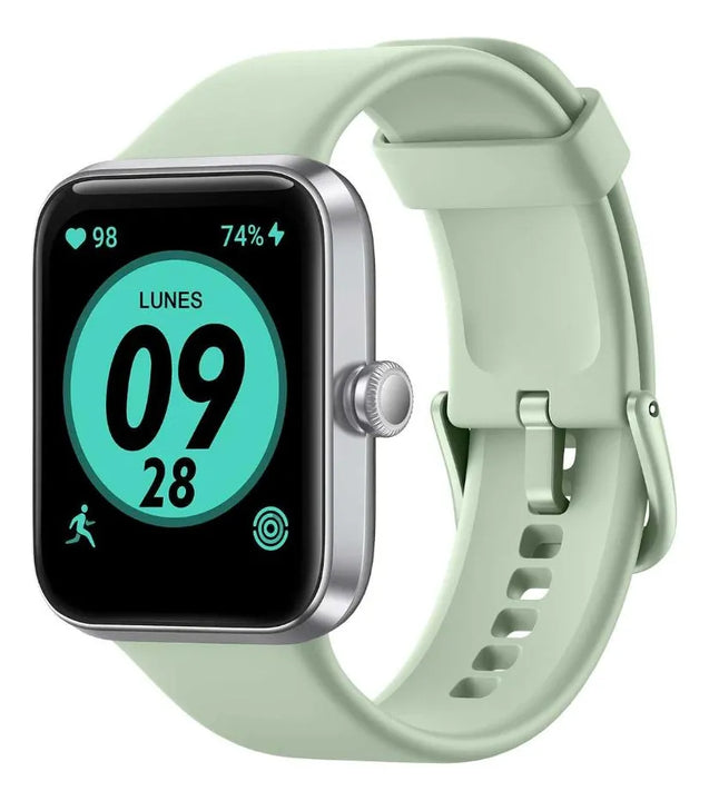 Reloj Kalley K Watch 2 38 Mm Verde Azul Silicona Lisa Negro