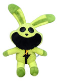 1 Pieza De Peluche De Animal Pequeño Sonriente, Conejo Verde Color Hoppy Hopscotch
