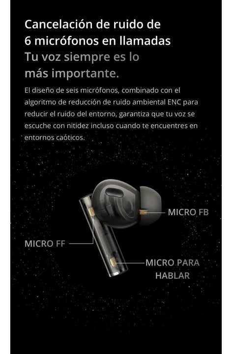 Realme Buds Tws Air 6 Pro - Hires Audio Wireless Aleatorio