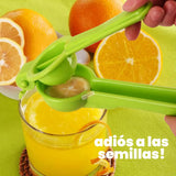 Exprimidor De Limon Manuel Plastico Citricos Cocina C159 Color Naranja