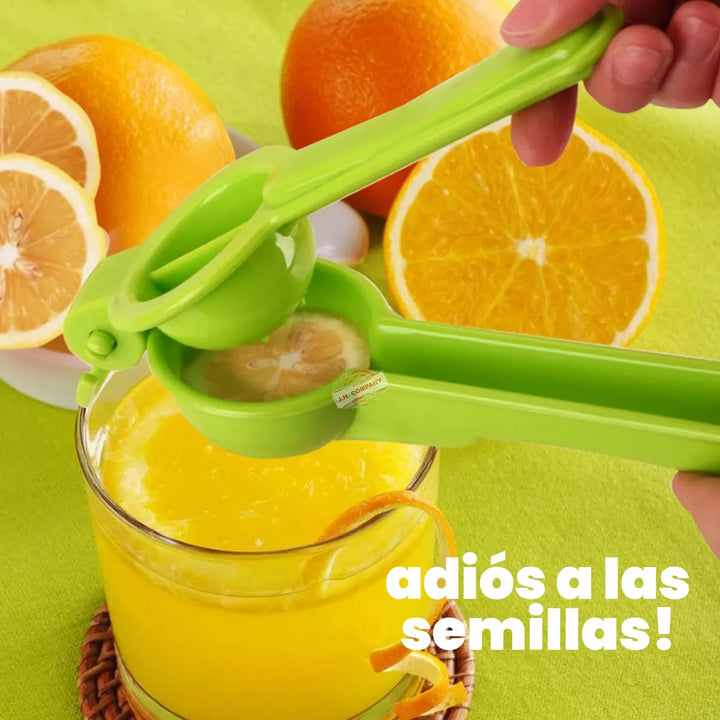 Exprimidor De Limon Manuel Plastico Citricos Cocina C159 Color Naranja