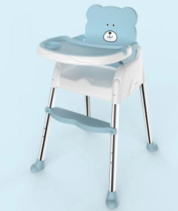 Silla Comedor Para Bebe Multifuncional 5 En 1 + Obseq Bz-506 Color Azul Ninos