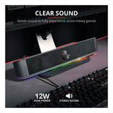 Barra de sonido Thorne Trust 12w Gxt 619 RGB