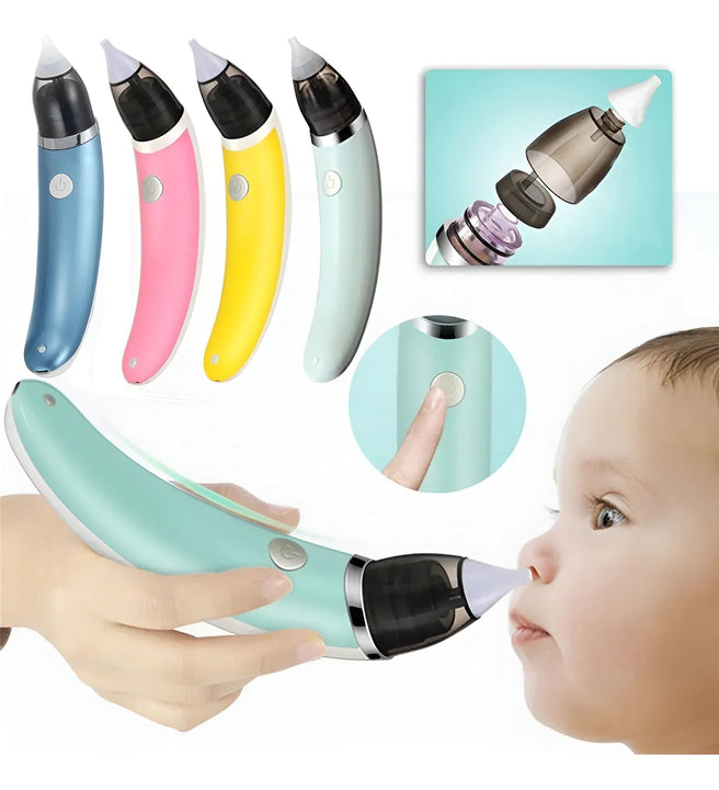 Aspirador Nasal Para Bebés Limpiador Eléctrico De Nariz Colo Disponibilidad