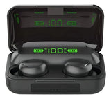 Fone de ouvido in-ear sem fio TWS F9-5 BTH-F9-5 negro