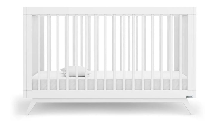 Cuna A Cama Infantil Dadada Soho 3 En 1 Convertible Madera Blanco