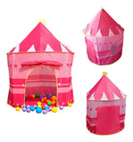 Carpa Juguete Castillo Para Niña Niño Princesa Casa Jardin CC15 Rosa