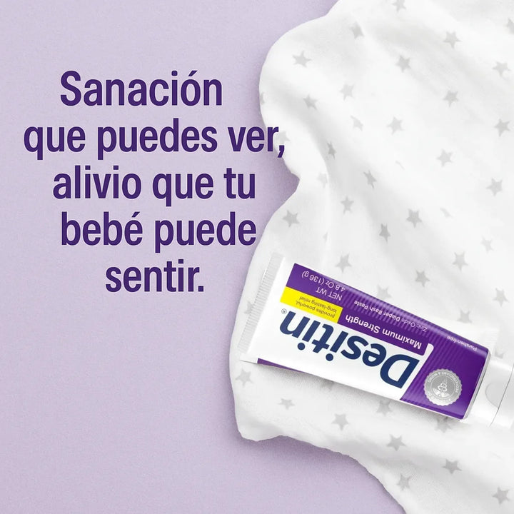 Desitin Morado Original Tubo Crema Protectora Bebé