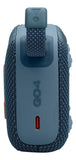 Parlante JBL Go 4 JBLGO4 portátil con bluetooth waterproof azul