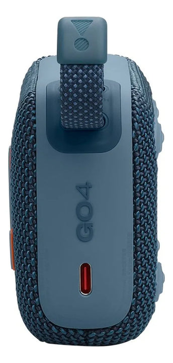 Parlante JBL Go 4 JBLGO4 portátil con bluetooth waterproof azul